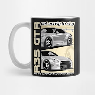 R35 GTR JDM Car Mug